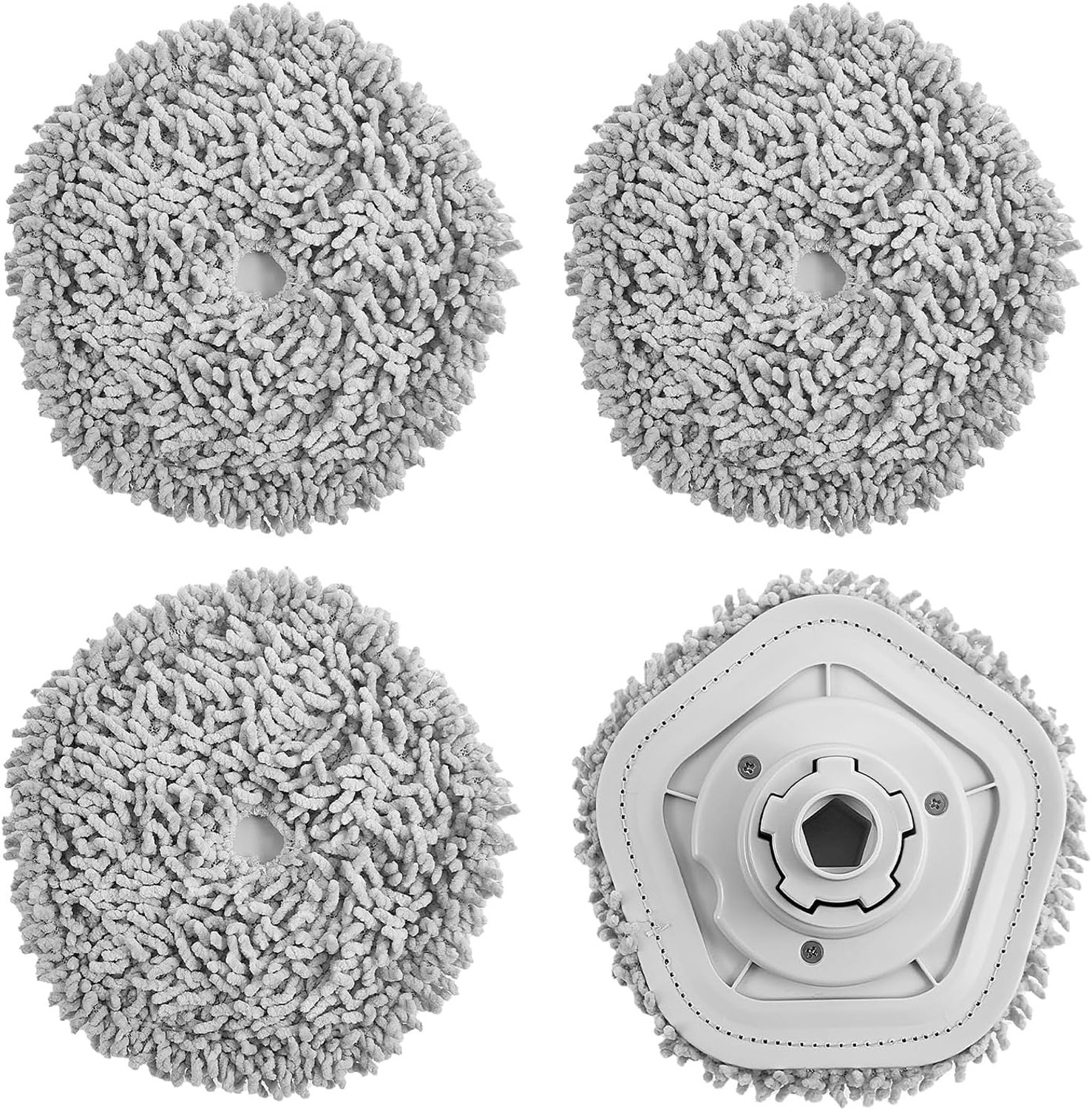 Vervangende dweilkussens voor Dreame W10/W10 Pro (4-pack)