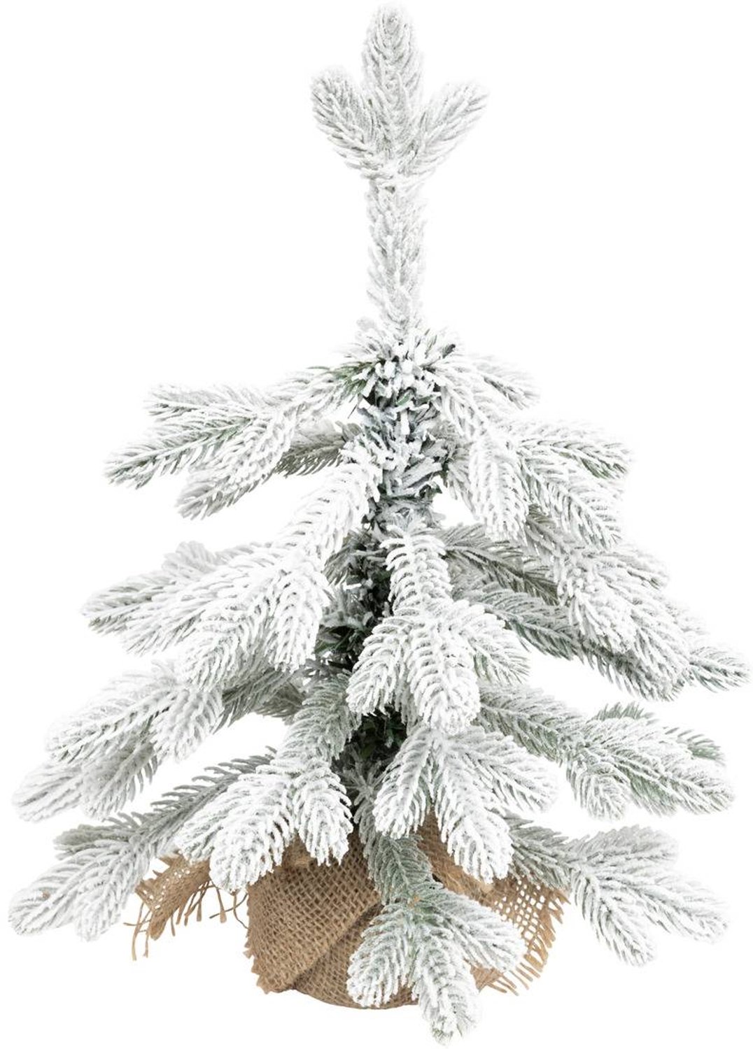 Tafelkerstboom Mizza van jute, H 40 cm