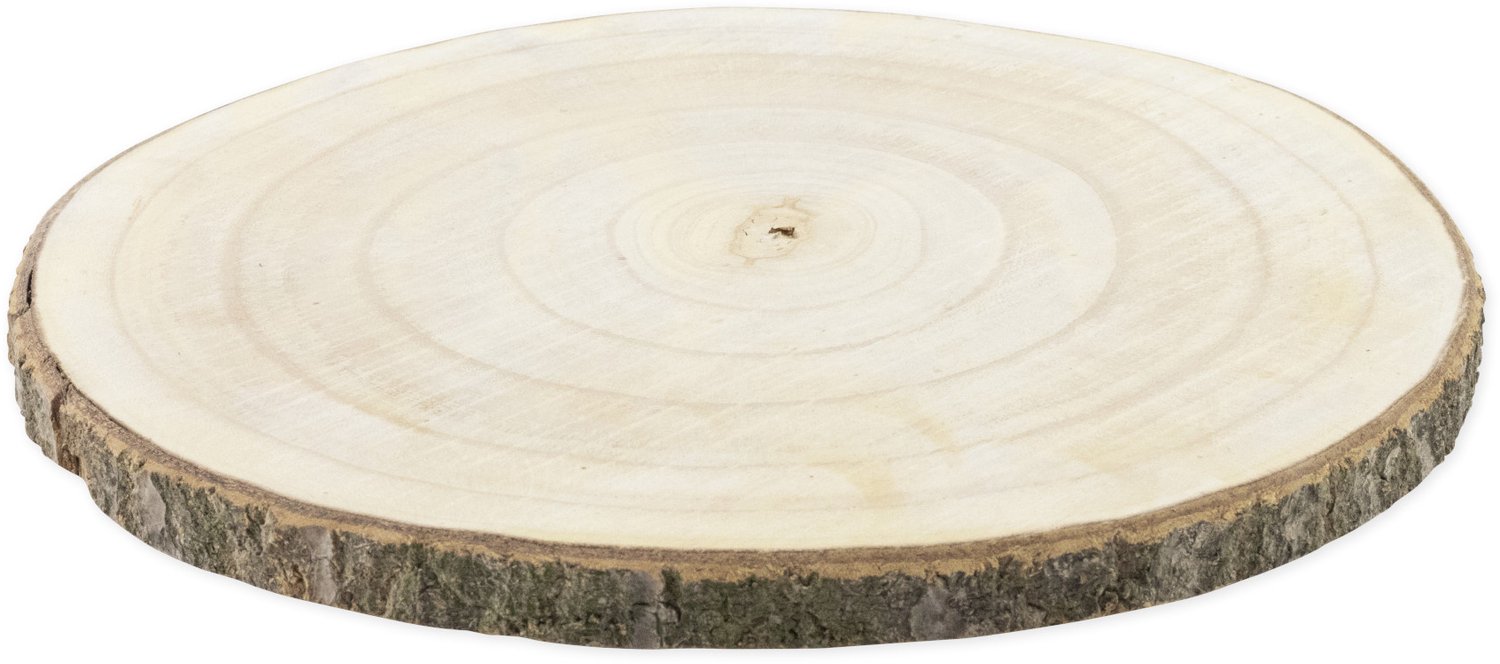 ARTYFETES - Natuurlijke houten schijf 28 tot 33 cm voor tafeldecoratie