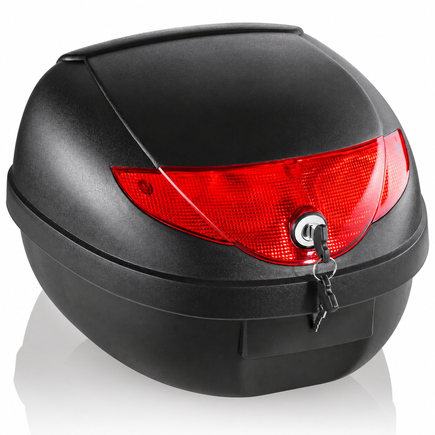 Topkoffer Motor 24L – Universele Motorkoffer – Voor Helm – Geschikt voor Scooter, Motor, Brommer en Quad