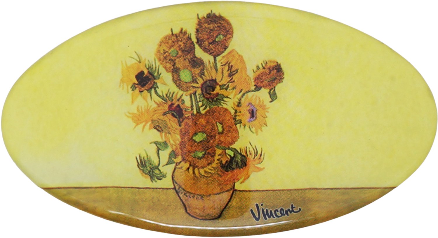 SOUV© - solide stevige duurzame Haarspeld - Haarklem - Haarclip - French barette - Patentspeld- Haaraccessoire - Beste kwaliteit - made in France speld - klemt zeer goed - glijdt niet uit -1 jaar garantie vincent van gogh