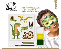 PTIT CLOWN - Kinderschminkset met dinosaurus tatoeages