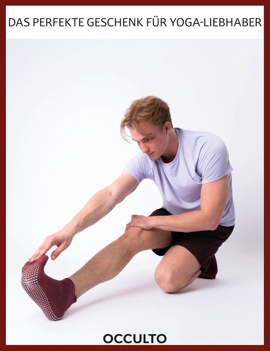 Antislip Yoga Sokken met Nopjes - Unisex - 2 Paar — afbeelding 2