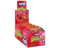 Fini | Zure Roller Aardbei | 18 x 20 gram