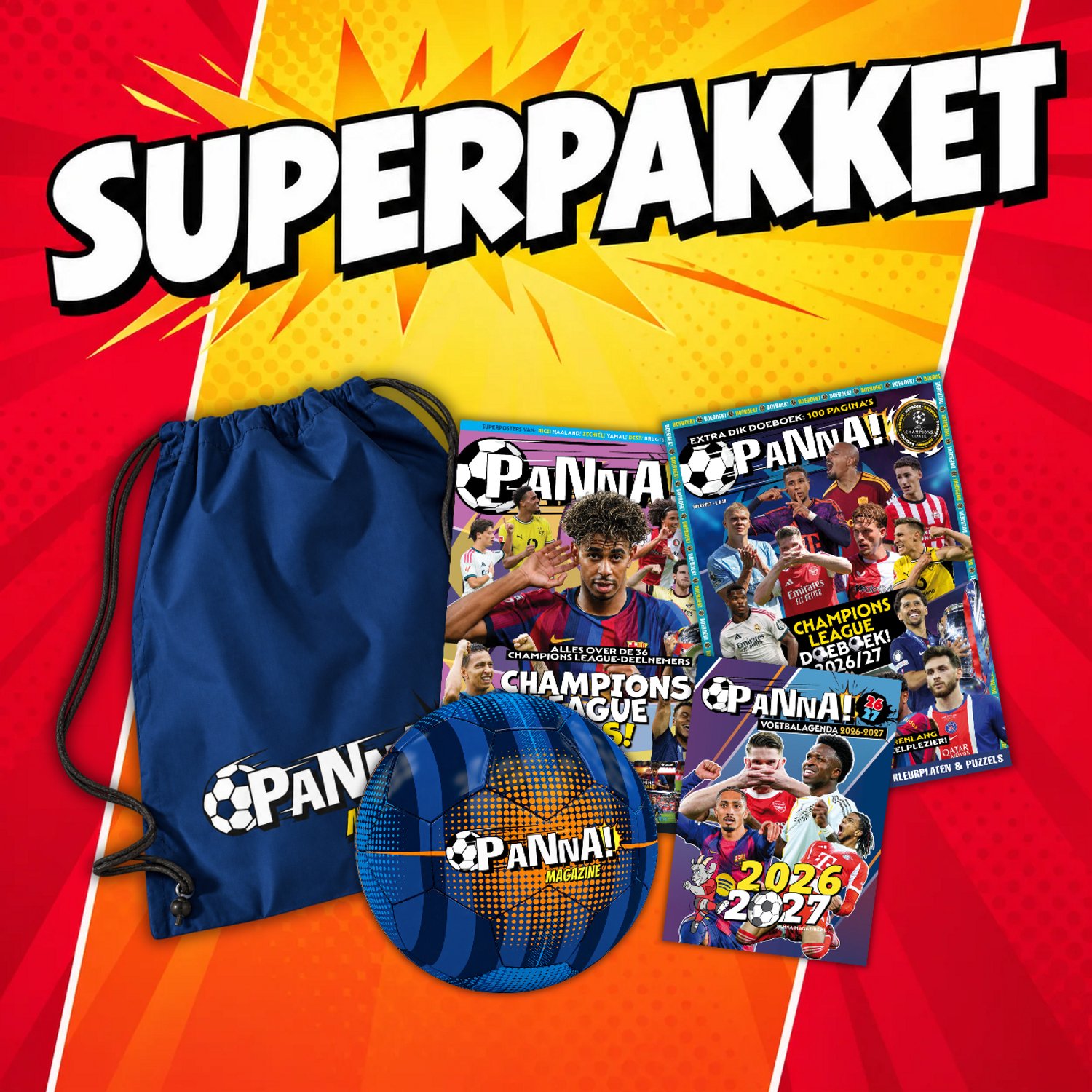 PANNA! Magazine Superpakket - Voetbalcadeaus - Voetbal - Magazine
