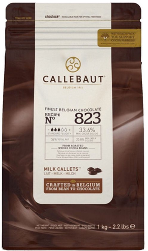 Callebaut Chocolade Callets - Melk - 1 kg