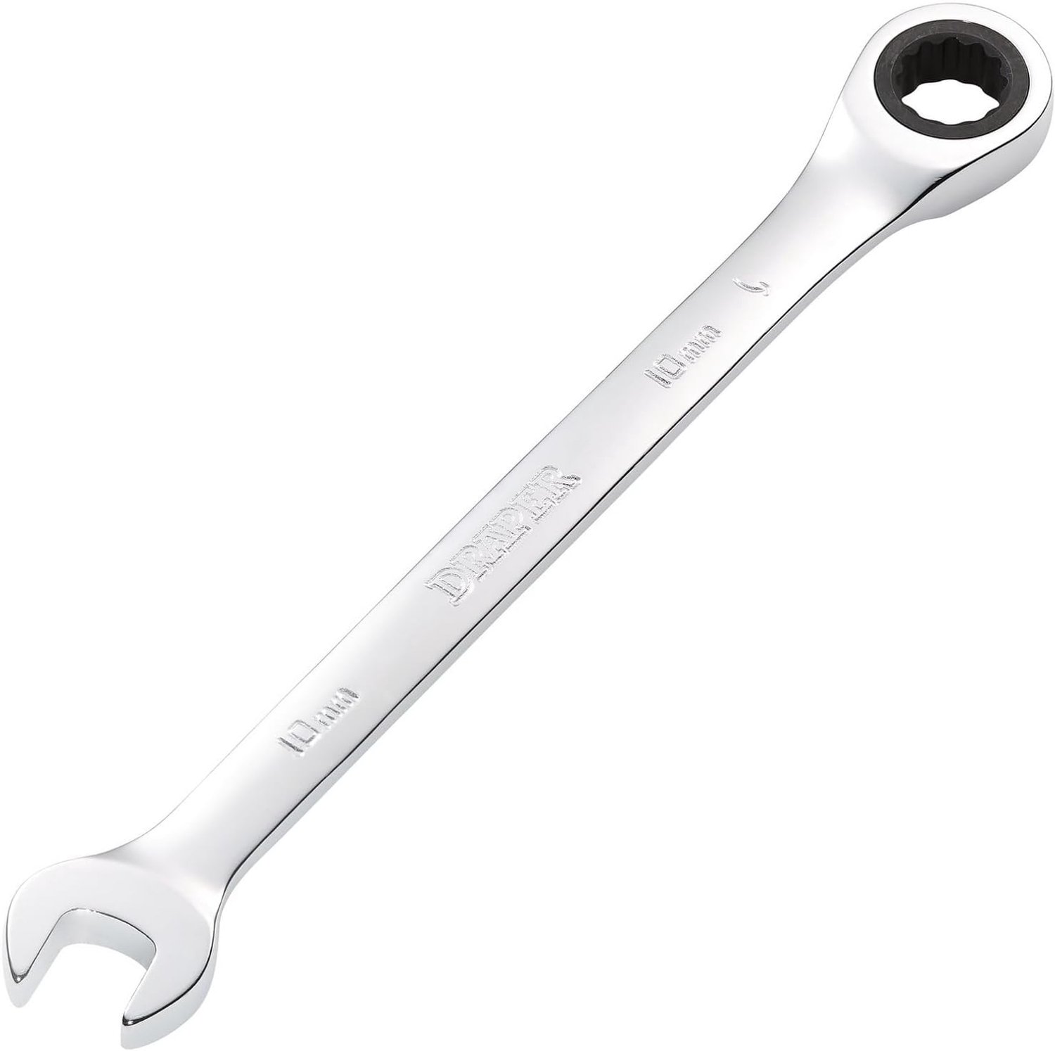 Draper Ratel Ringsteeksleutel 10mm Chroom-Vanadium Staal