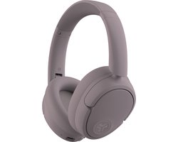 JLab Jbuds Lux ANC Draadloze Koptelefoon Bluetooth - Active Noise Cancelling - 70 uur Batterijduur - Over Ear Hoofdtelefoon - Be Aware Audio - Multipoint - Equalizer - Inklapbaar - Mauve