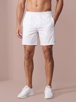 Sjeng Sports SET - Maat: L Wit - Padel Shorts Mannen - Sportbroek - geweven stretch