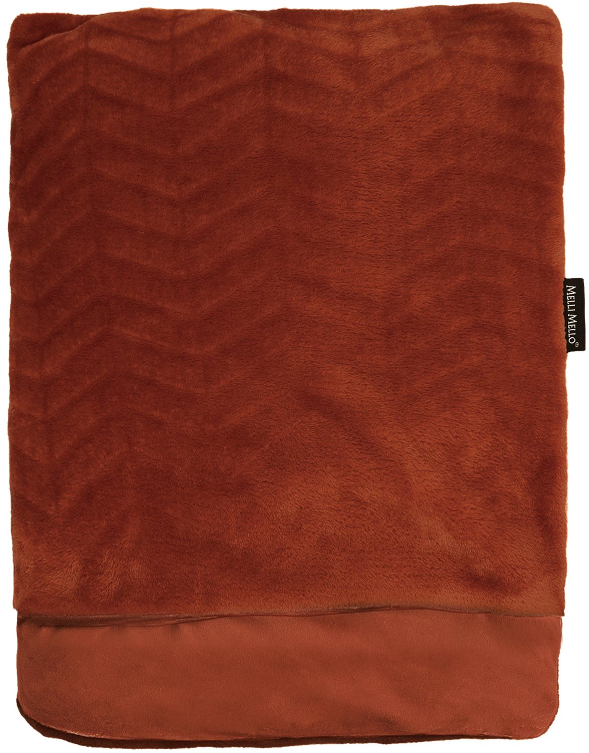 Melli Mello Heartbreaker - Plaid - Fleecedeken - Crocoprint - Luxe - Zacht - Terra