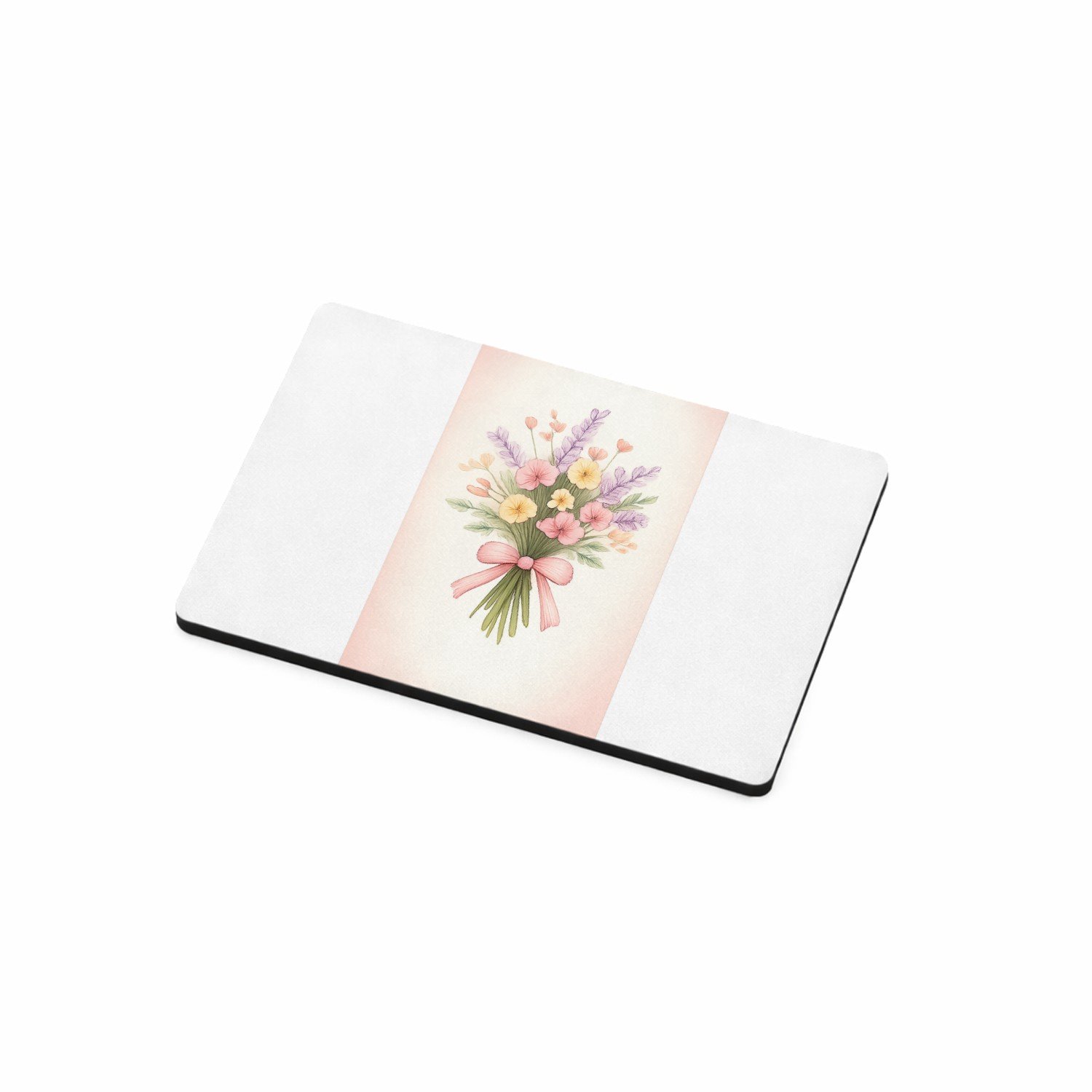 Mr Cadeautjes MDF magnetische fotolijst 7,5 x 5 - design Een serie elegante natuurboeketten in zachte cadeaustijl, ma | cadeau Wit