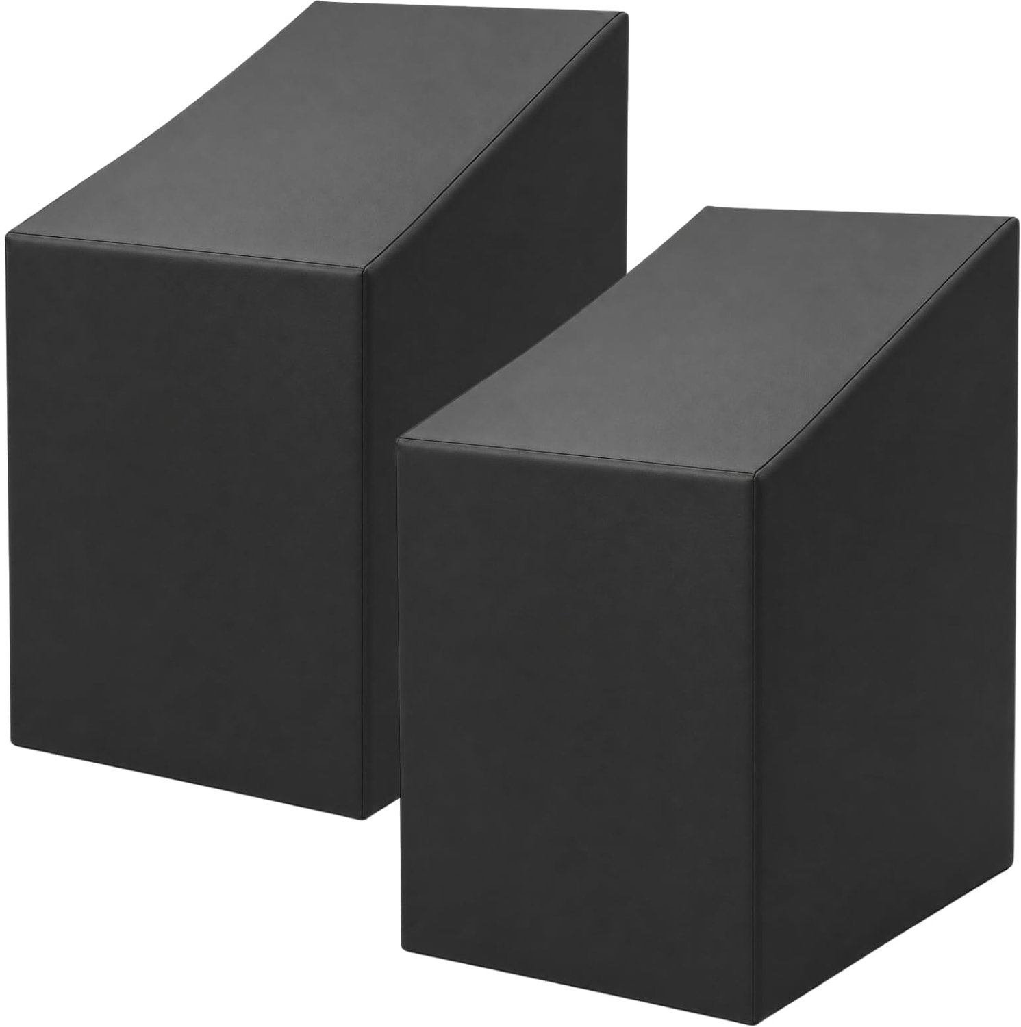 Famanu Beschermhoes voor tuinstoelen set van 2, 210D Oxford, waterdicht, winterbestendig en UV-bestendig, geschikt voor stapelstoelen met een stevige pasvorm wit