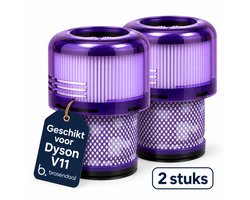 Brosendaal Filter geschikt voor Dyson V11 - Voor alle V11 modellen - SV14 | SV15 | SV17 | SV28 - Wasbaar en Herbruikbaar - 2 stuks