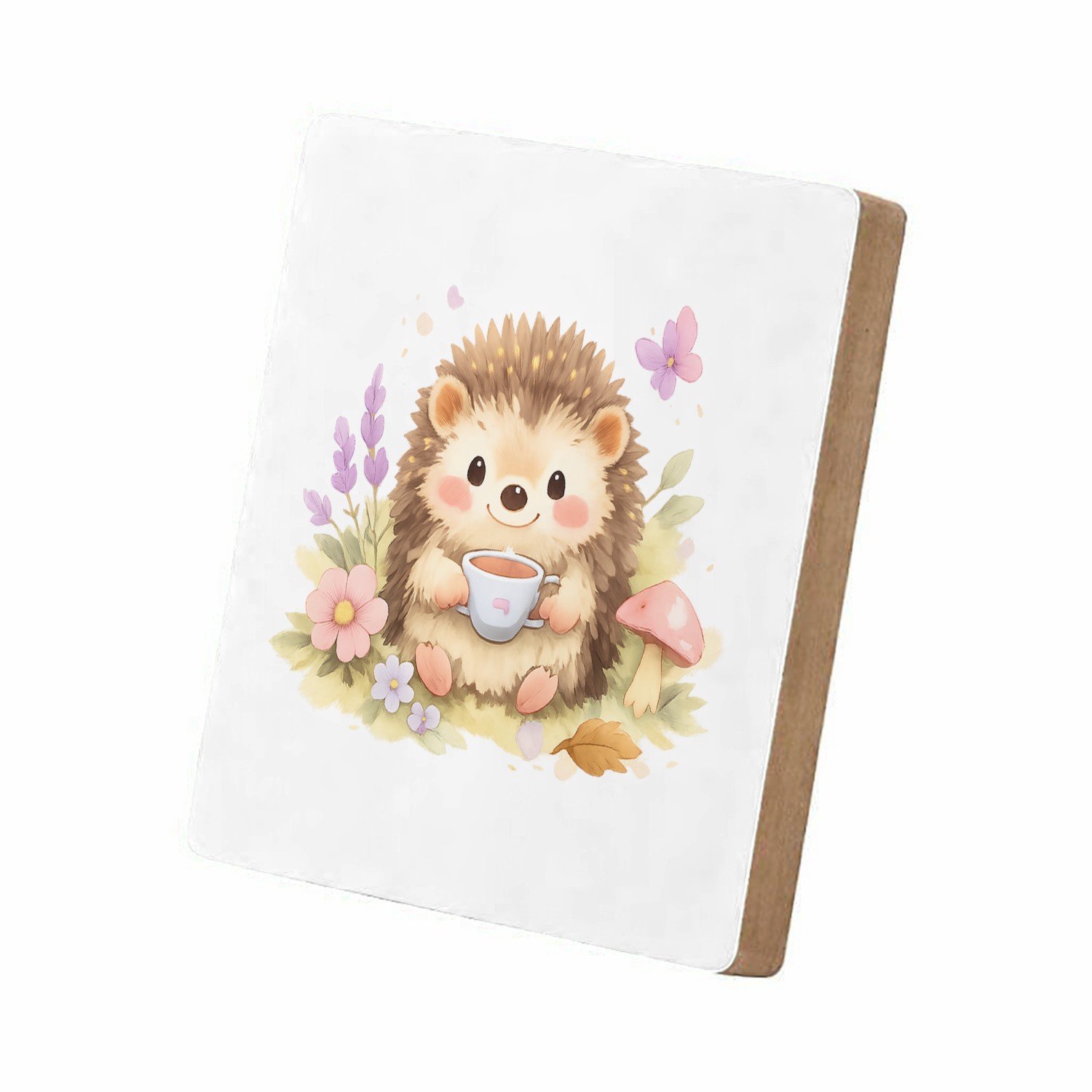 Mr Cadeautjes MDF staande fotolijst 15,2 x 15,2 - design Landelijke grap met een vrolijk dier en een korte, plagerige | cadeau Wit