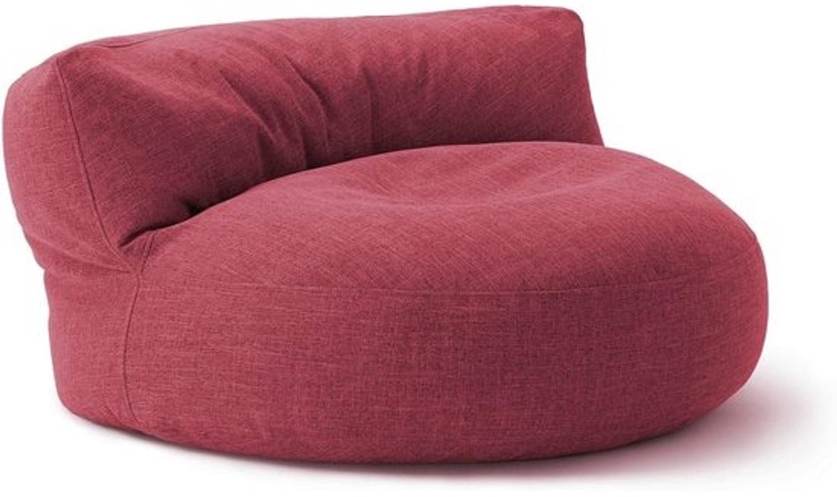Zitzak Lounge 320L voor Binnen en Buiten | Modern Design & Duurzame Relaxplek | Comfortabele en Ondersteunende Vulling | 90x50cm | Rood