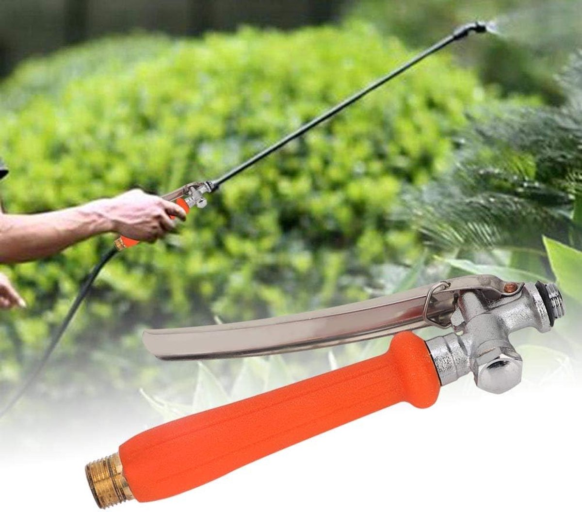 Sproeier Motor Schakelaar Handvat, Antislip Knapzak Controle Schakelaar, voor Sproeier Motor Tuin