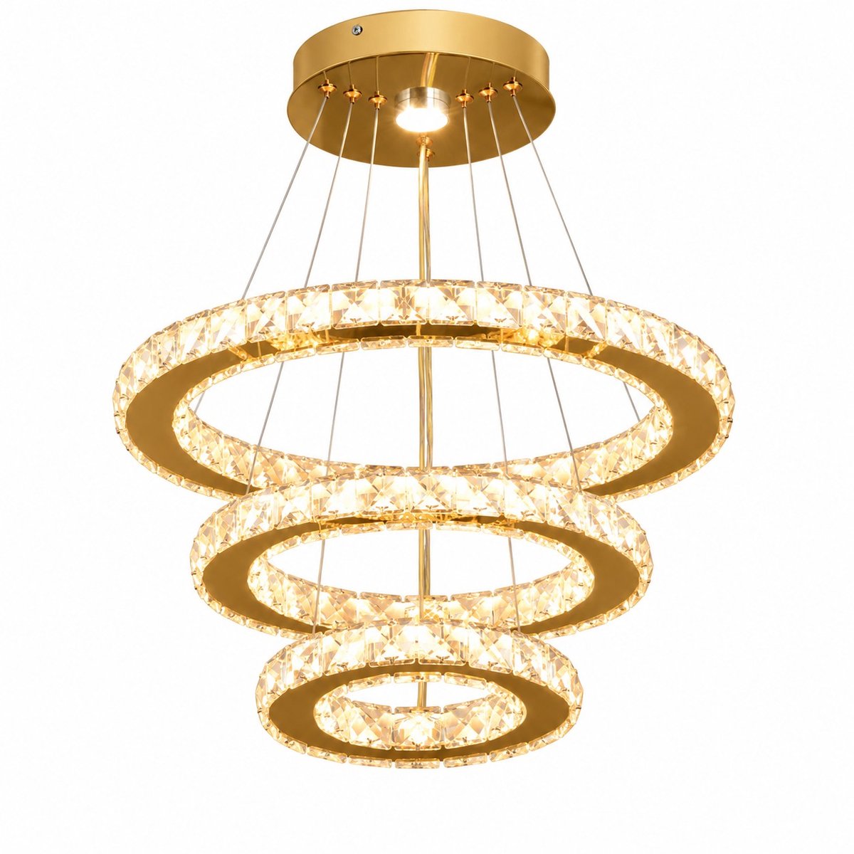 Chelsey-Store - France Luxe Kristallen Kroonluchter - Hal, Woonkamer of Eettafel - LED Plafondlamp - Decoratie - 2000 tot 82000 Lumen - Warm Wit