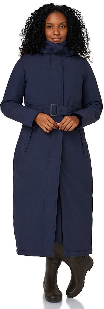 Happy Rainy Days Lange Regenjas Dames Toronto Donkerblauw