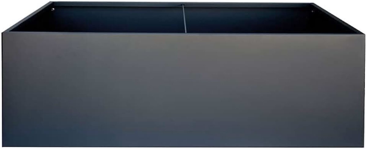Herstera Garden Metaal Plantenbak Cube | Antraciet | 150x100x50 cm