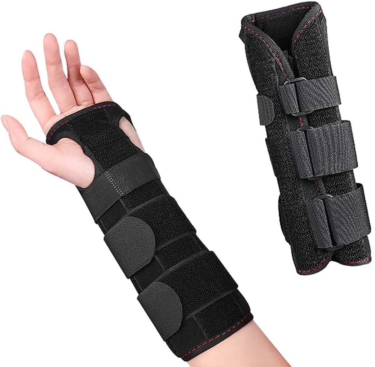 Polsspalk, rechter pols, geschikt voor polspijn, tendinitis, artritis en revalidatie na polsblessure, herstel van een breuk