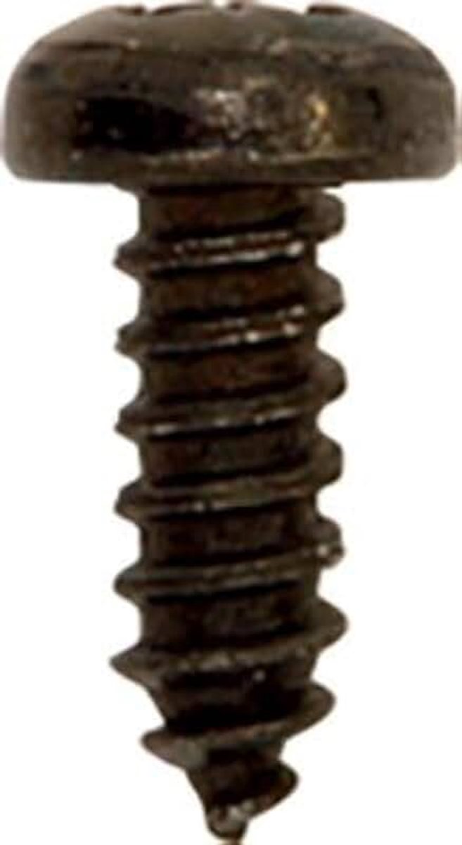 Pozidrive, 4,2 mm x 13 mm, DIN 7981, zwart, 50 stuks
