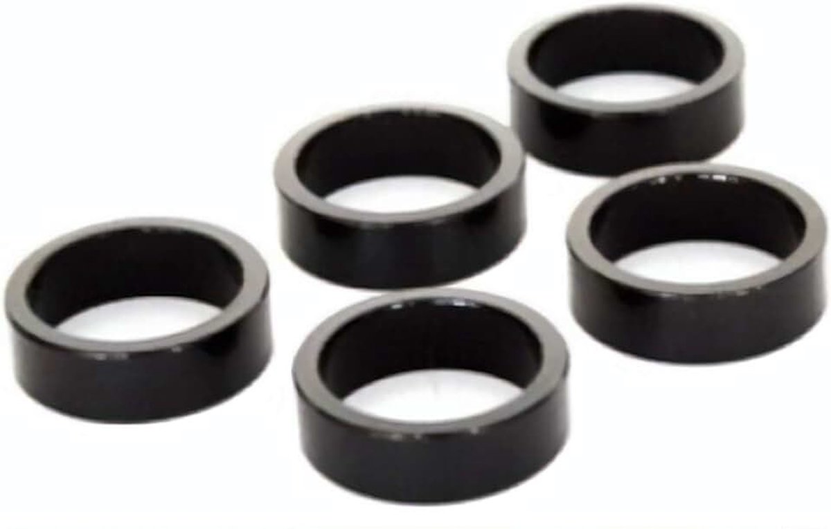 Spacer/Opvulring voor a-head 1 1/8 10mm zwart