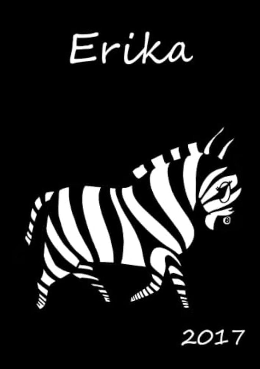 Personalisierter Kalender 2017 "Erika": DIN A5 - eine Woche pro Doppelseite