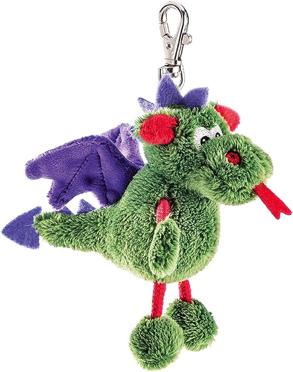 Schaffer 0223 pluche sleutelhanger draak Florian 11 cm