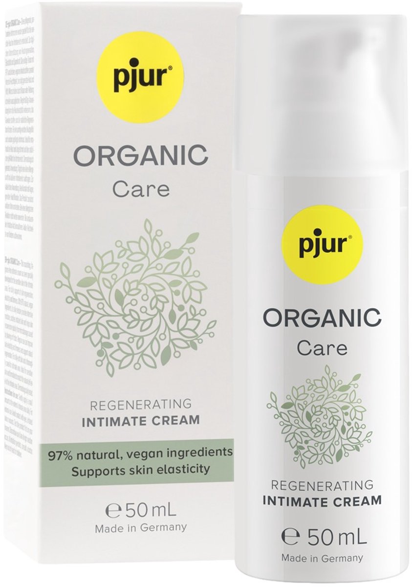 Pjur Organic Care - Regenerating Intimate Cream - 50 ml