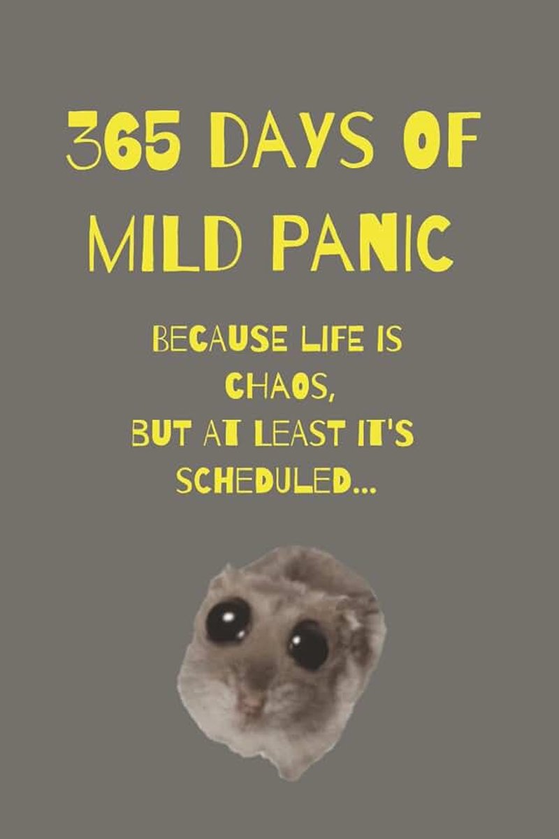 Mild chaos: Daily planner undated for productivity | 365 days | space for notes and priorities | For your daily tasks and priorities