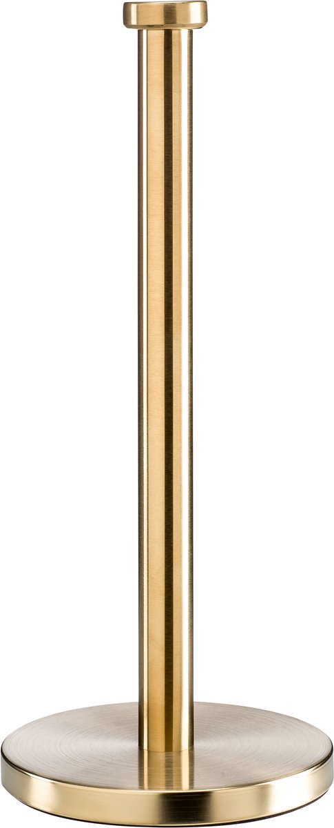 XIVADA Keukenrolhouder - Keukenrolhouder Lotis - Keuken rolhouder - Rolhouder - Gouden keukenrolhouder - Gouden keuken rolhouder - Gouden rolhouder - Keukenrolhouder goud - Vrijstaand - Rvs - Goud