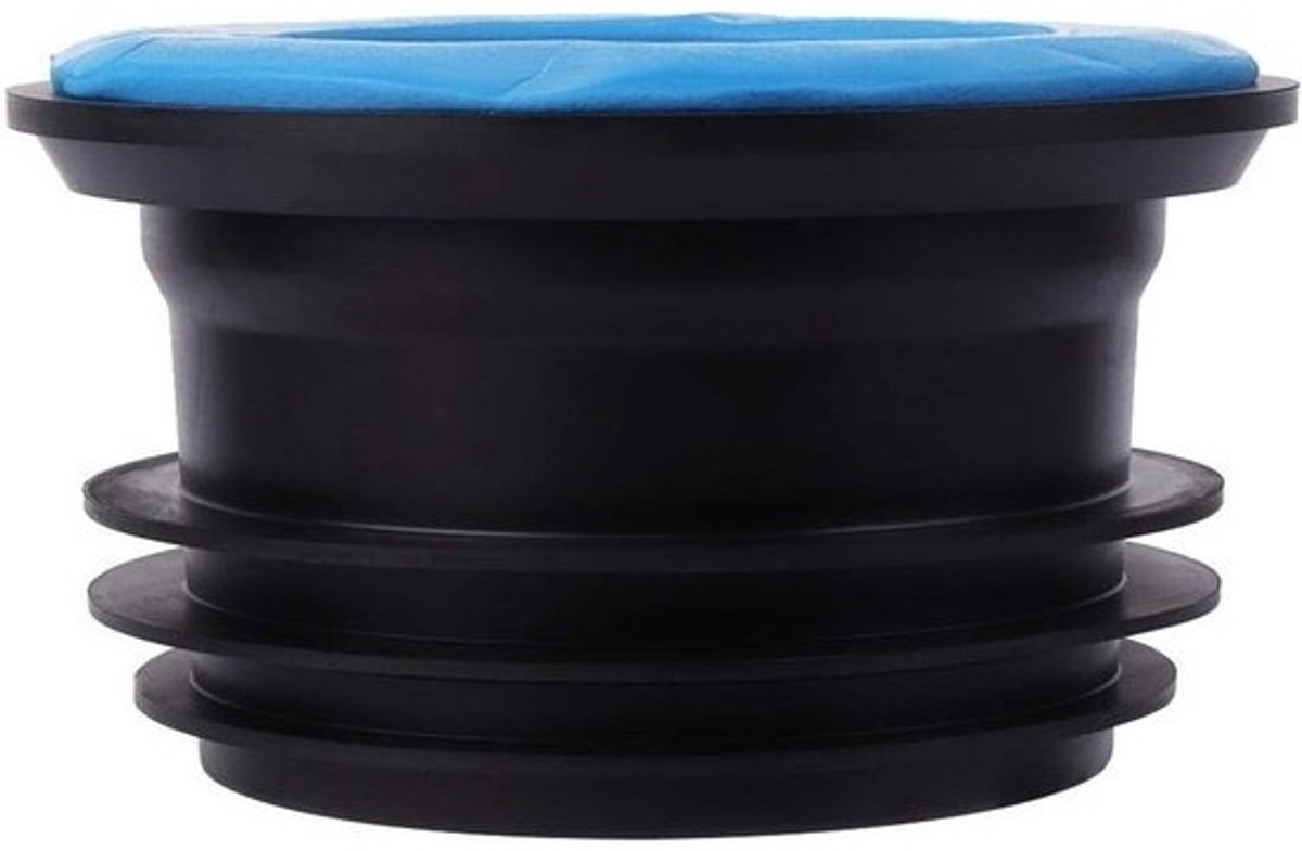 Toiletrubberen ring van ABS-kunststof - geurloze rubberen afdichtring - voor optimale waterdichting en comfort
