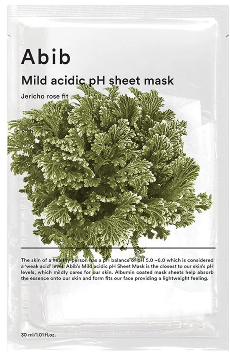 Mild Acidic pH Sheet Mask