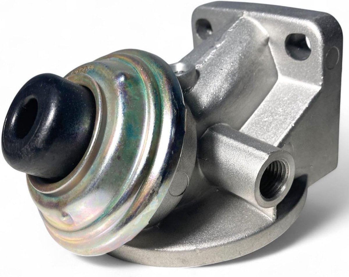 Kop universele gasfilter compatibel voor Renault - Lucas montage met linker ingang en uitgang rechts OEM 192637 9001742B