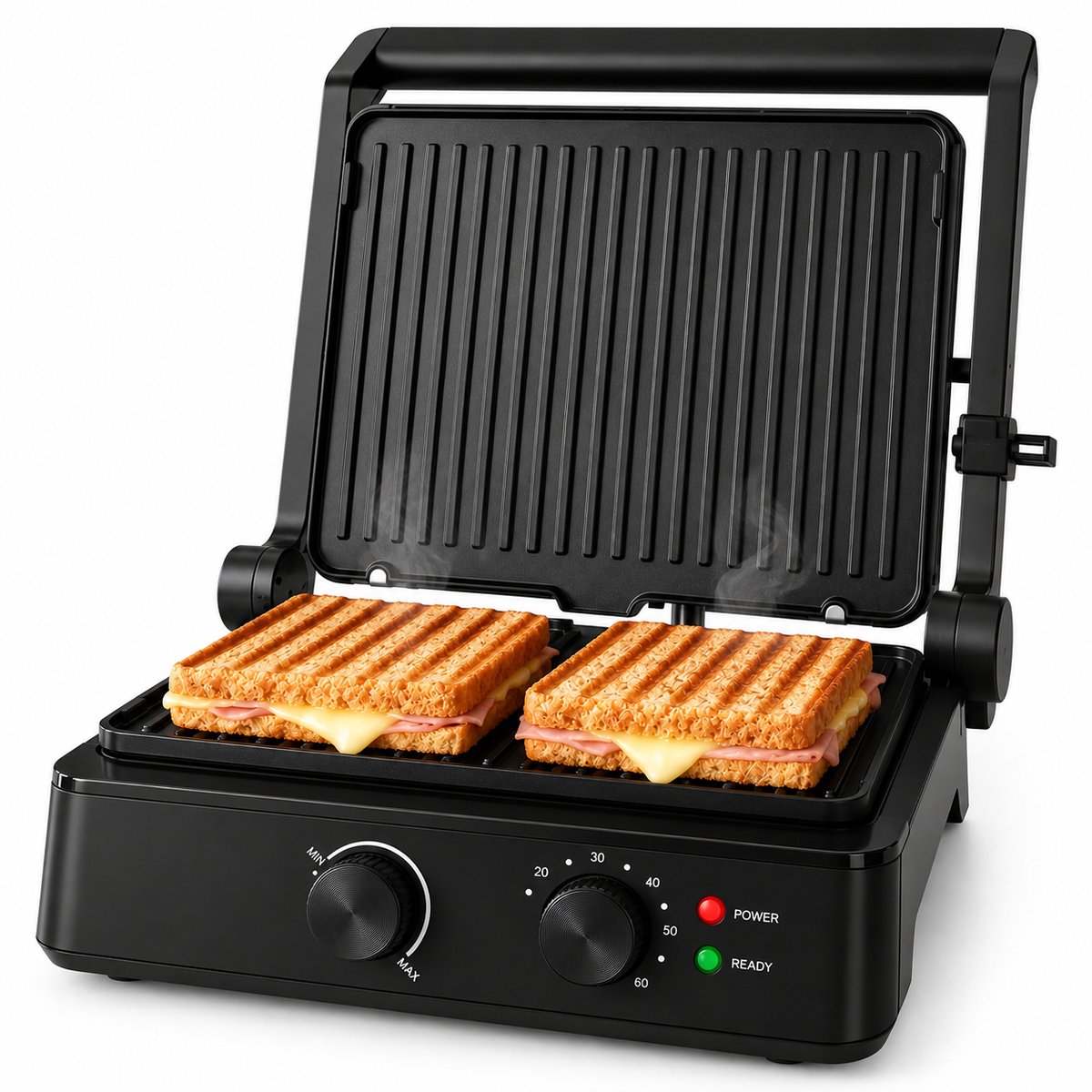 Tosti-ijzer Timer+ Zwart