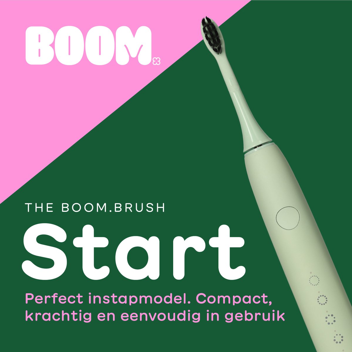 BOOMBRUSH The Start Sage Elektrische Tandenborstel - 90 - afbeelding 2