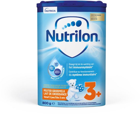 Nutrilon 3+ Groeimelk - Peuter melkpoeder vanaf 3 jaar - Voor gezonde groei - 6 stuks van Merkloos — afbeelding 4