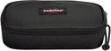 Zwarte Eastpak Oval XL etui met rits en merklogo.