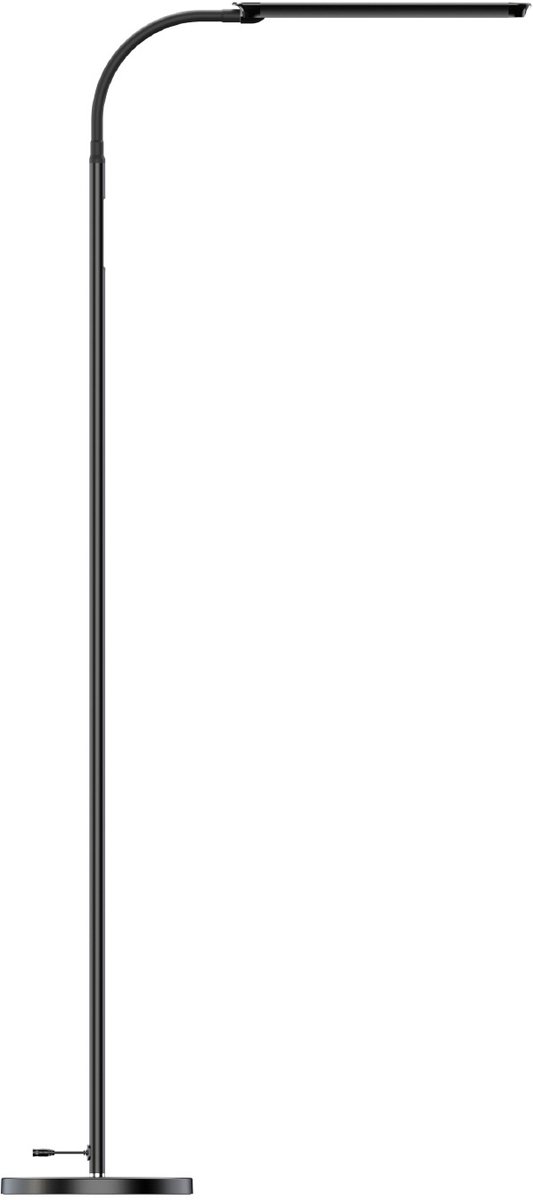 CEP - Vloerlamp - Stellar - 24W LED - 145cm met Dimmer en Afstandsbediening - Zwart - CP-2039180011