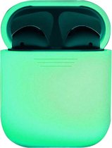 Siliconen Bescherm Hoesje Cover voor Apple AirPods 2 Case - Glow in the dark