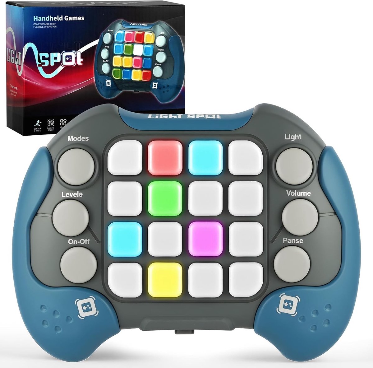 Handheld Fidget Puzzle Game voor Kinderen en Volwassenen - Elektronische Spelconsole voor Ontspanning en Vermaak - Perfect Cadeau voor Jongens en Meisjes
