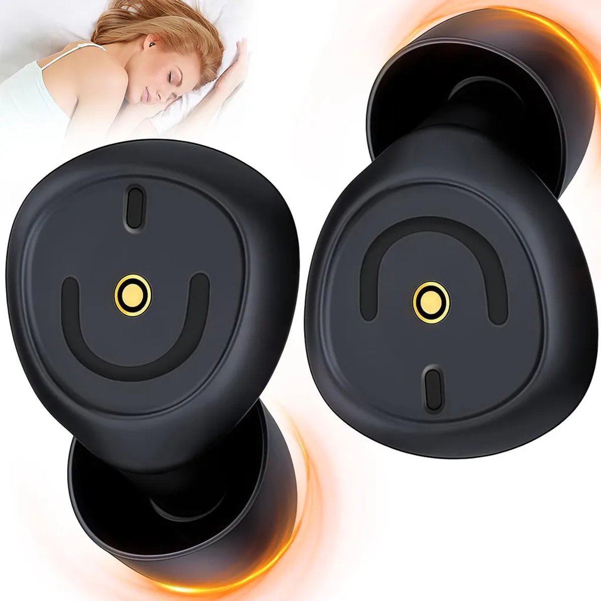 Slaapoordopjes, verstelbare siliconen oordopjes met geluidsdemping, 45 dB geluidsreductie, herbruikbaar, antislip ontwerp, verstelbare maat.