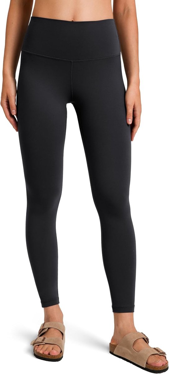 Dreamlux Dames 7/8 Legging 25 inch Hoge Taille Buikcontrole Yogabroek Trainingsbroek Joggingbroek