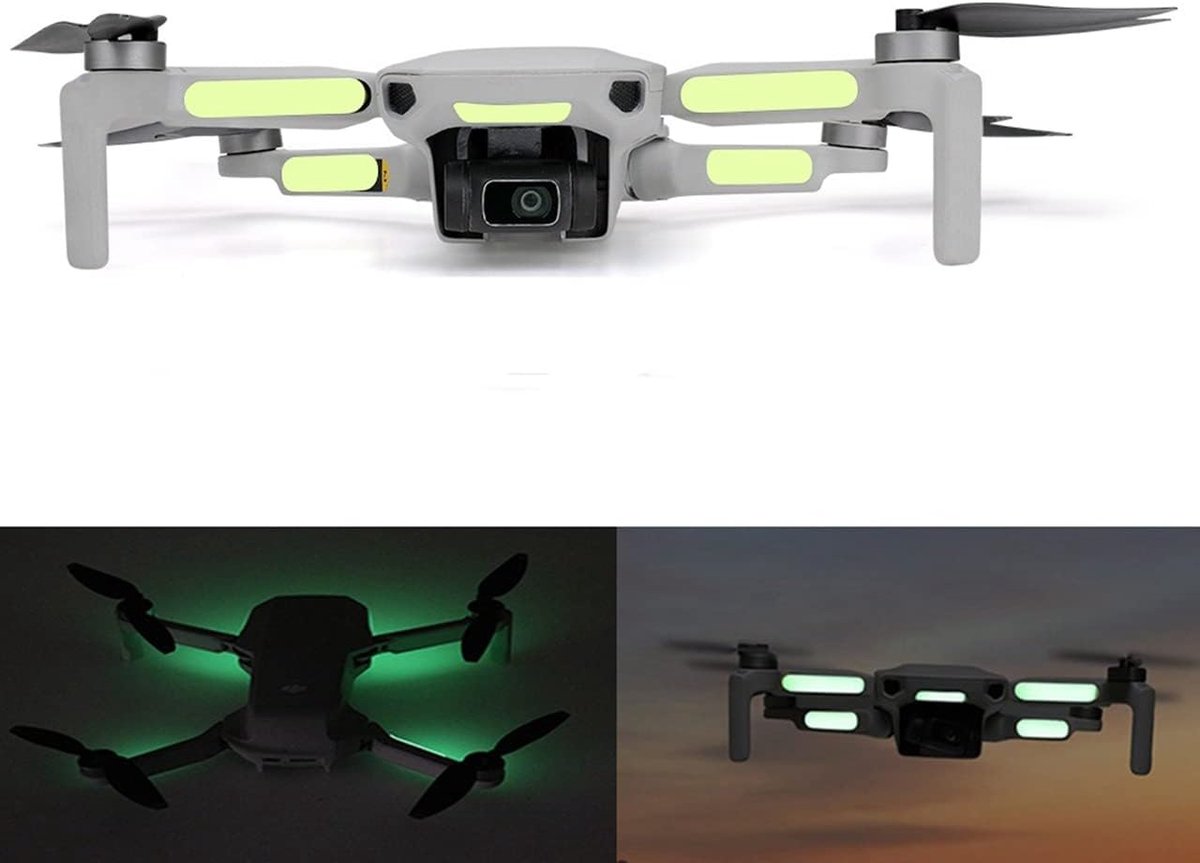 Stickers voor DJI Mavic Series, 2 stuks (20 stuks) stickerset, accessoires voor drones, compatibel met Dji Mavic 3 / Mini 3 Pro/Mini 2 / Mavic Air 2 2S / Mavic 2 Pro/Zoom/Mavic Pro