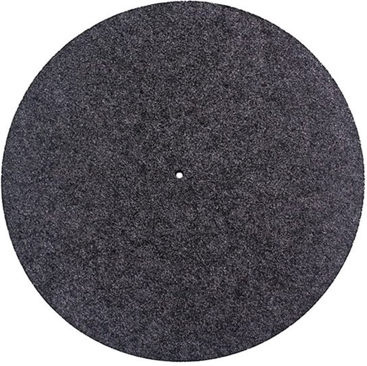 Dailygoody - draaitafel mat - antistatisch - 2 mm dik - anti-vibratie - vilt voor vinyl platenspeler - grijs