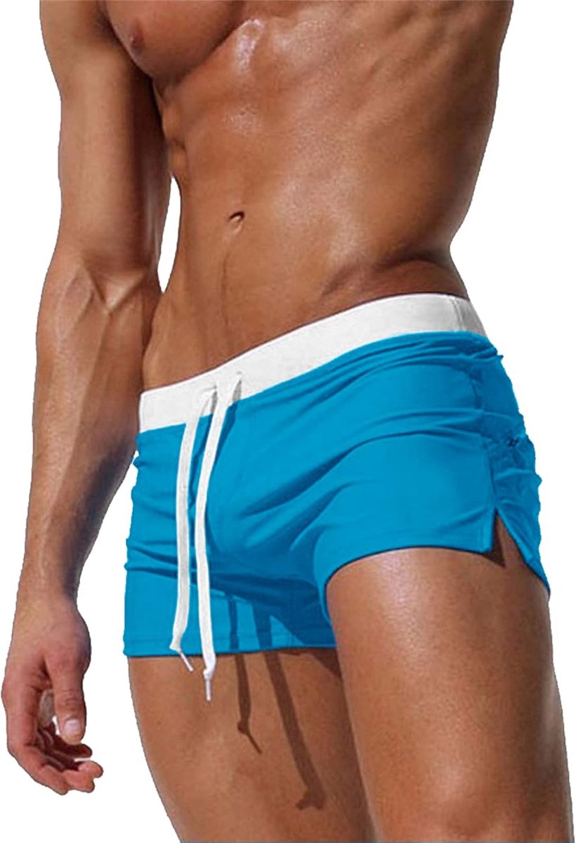 Shorts, korte broek om te sporten, boardshorts, badmod, sneldrogende strandshorts, sexy zwemboxer, shorts met rits, zakken, trunks