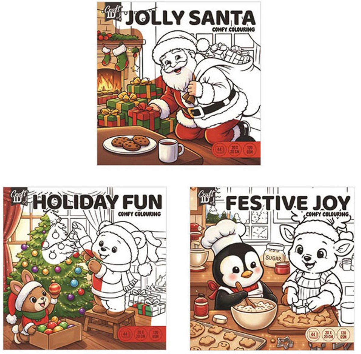 Comfy Kleurboek Kerstmis