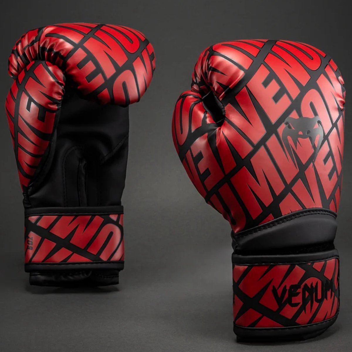 Venum Contender 1.5 XT 3D Kids Boxing Gloves – Zwart/Rood - 6 OZ