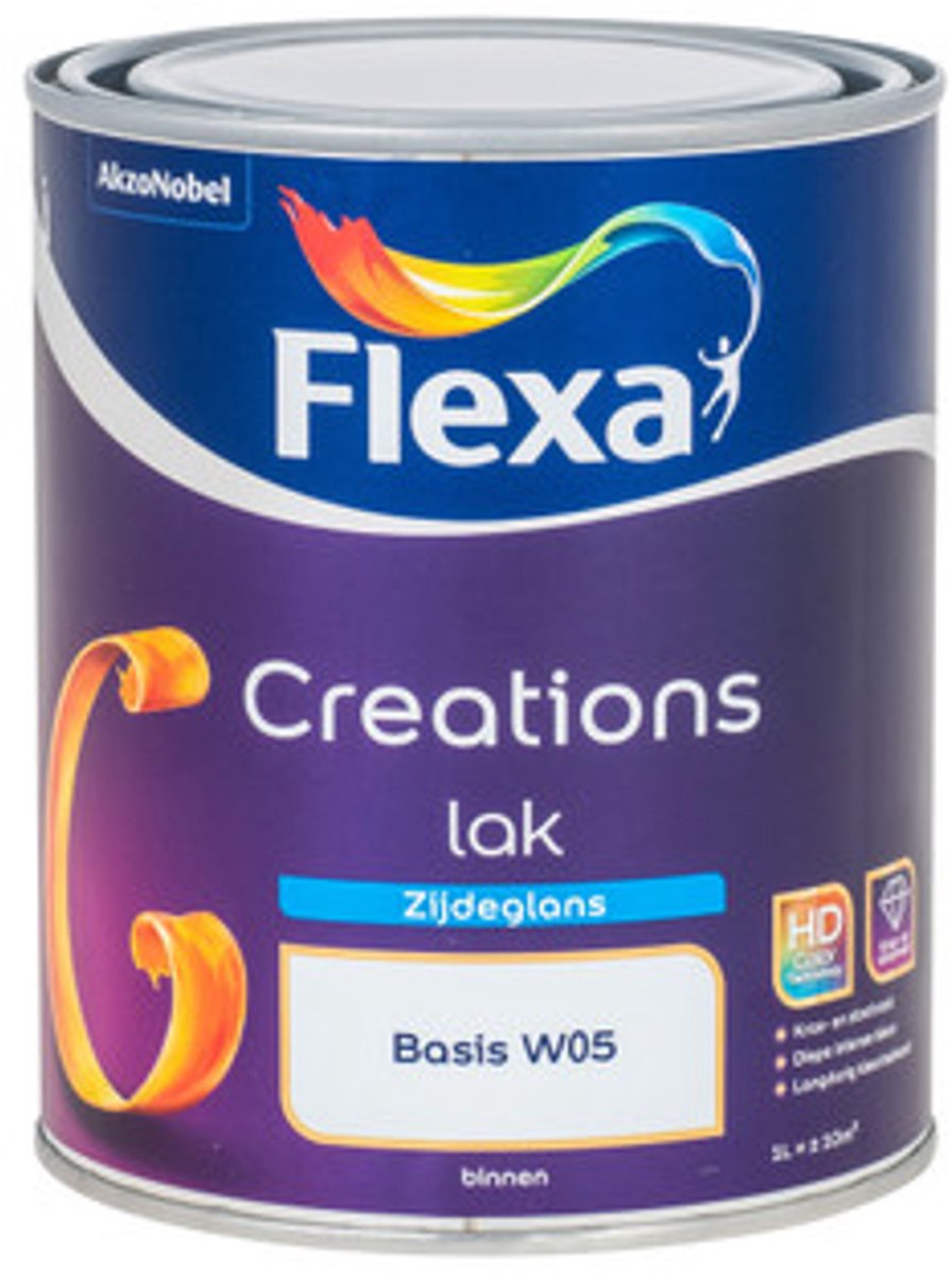 Flexa Creations - Lak - Zijdeglans - Violet Whiff - 1 liter