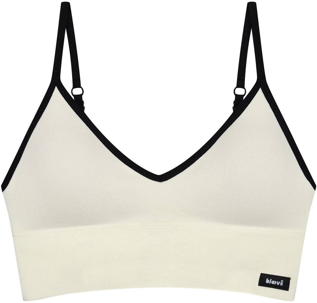 Bloovii Arlan - Bralette - Crèmekleurig - Zonder beugels - Uitneembare vullingen